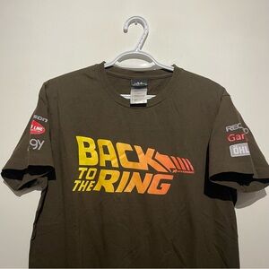 Back to the Ring Graphic Tee - Brown